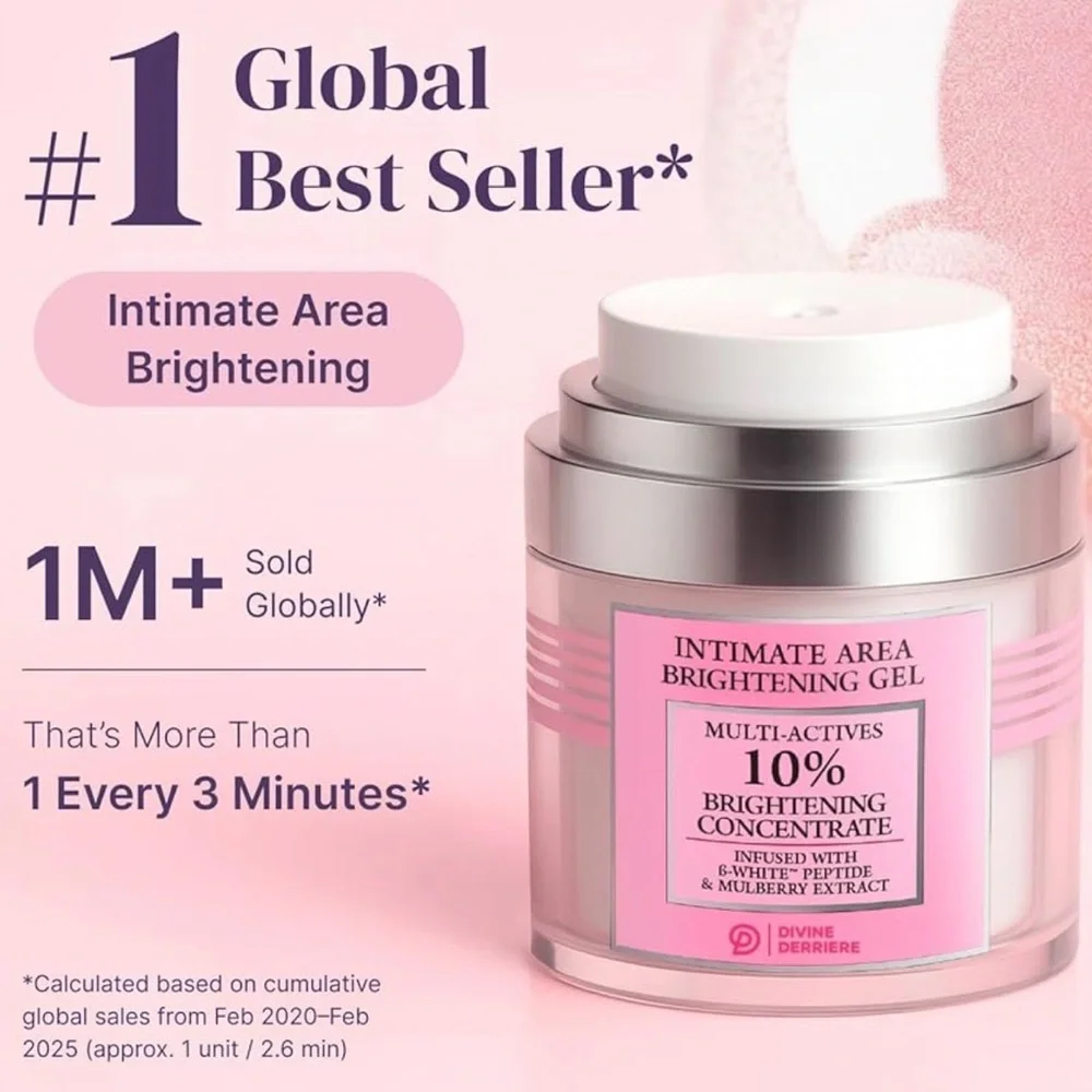 Divine Derriere Intimate Dark Spot Remover Sensitive Areas Body Face Bikini New